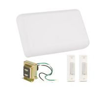 Craftmade CK1000-W - Kit includes Chime, Transformer, 2 White Buttons