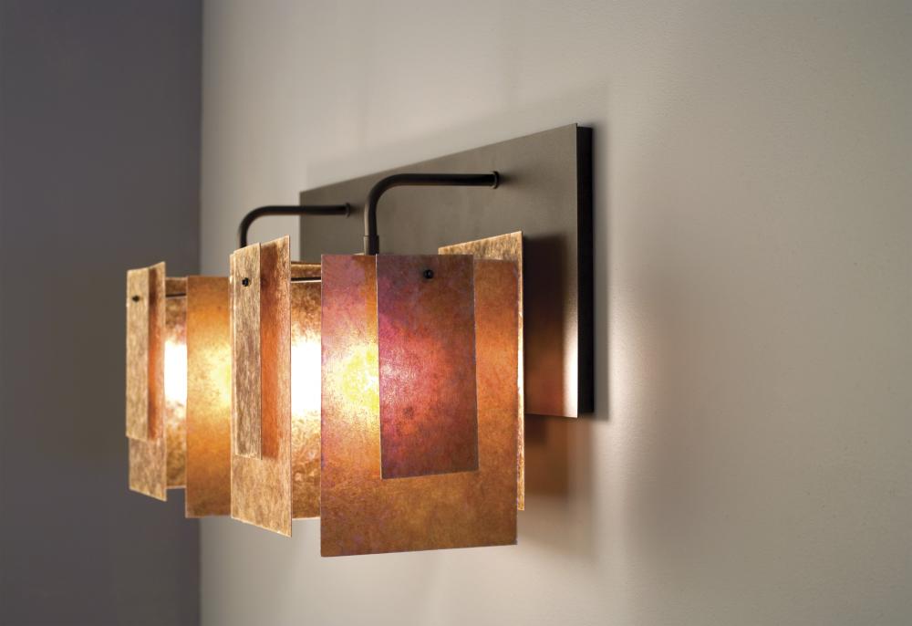 Spider Mica - Bronze - Sconce - Incandescent - Double