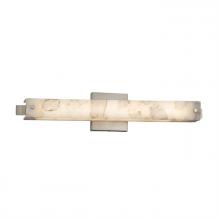 Justice Design Group ALR-8681-NCKL - Edge 23" ADA Linear LED Wall/Bath