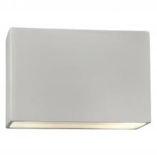 Justice Design Group CER-5659-BIS-LED2-2000 - Really Big ADA Wide Rectangle LED Wall Sconce - Open Top & Bottom