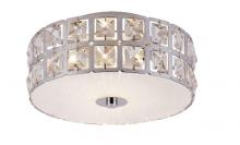 Trans Globe MDN-1107 - 2LT-FLUSHMOUNT-ROUND-ICE CUBE