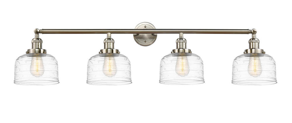 Bell - 4 Light - 44 inch - Brushed Satin Nickel - Adjustable Bath Vanity Light