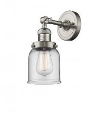 Innovations Lighting 203-SN-G52 - Bell - 1 Light - 5 inch - Brushed Satin Nickel - Adjustable Sconce