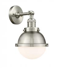 Innovations Lighting 203-SN-HFS-61-SN - Hampden - 1 Light - 7 inch - Brushed Satin Nickel - Adjustable Sconce