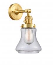 Innovations Lighting 203SW-SG-G194 - Bellmont - 1 Light - 7 inch - Satin Gold - Adjustable Sconce