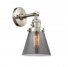 Innovations Lighting 203SW-SN-G63-LED - Cone - 1 Light - 6 inch - Brushed Satin Nickel - Adjustable Sconce