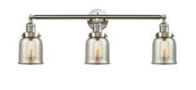 Innovations Lighting 205-SN-G58-LED - Bell - 3 Light - 30 inch - Brushed Satin Nickel - Bath Vanity Light