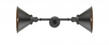 Innovations Lighting 208L-OB-M10-OB-LED - Briarcliff - 2 Light - 10 inch - Oil Rubbed Bronze - Adjustable Bath Vanity Light