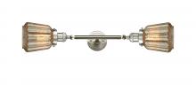 Innovations Lighting 208L-SN-G146 - Chatham - 2 Light - 7 inch - Brushed Satin Nickel - Adjustable Bath Vanity Light
