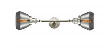 Innovations Lighting 208L-SN-G173 - Fulton - 2 Light - 7 inch - Brushed Satin Nickel - Adjustable Bath Vanity Light