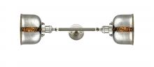 Innovations Lighting 208L-SN-G78-LED - Bell - 2 Light - 8 inch - Brushed Satin Nickel - Adjustable Bath Vanity Light