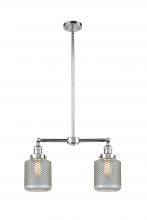 Innovations Lighting 209-PC-G262-LED - Stanton - 2 Light - 23 inch - Polished Chrome - Stem Hung - Adjustable Island Light