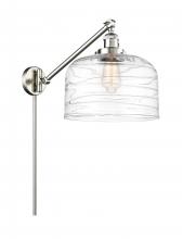 Innovations Lighting 237-SN-G713-L-LED - Bell - 1 Light - 12 inch - Brushed Satin Nickel -Adjustable Swing Arm