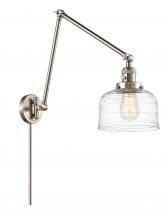 Innovations Lighting 238-SN-G713-LED - Bell - 1 Light - 8 inch - Brushed Satin Nickel -Adjustable Swing Arm
