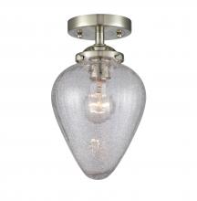 Innovations Lighting 284-1C-SN-G165-LED - Geneseo - 1 Light - 7 inch - Brushed Satin Nickel - Semi-Flush Mount