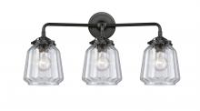Innovations Lighting 284-3W-OB-G142-LED - Chatham - 3 Light - 24 inch - Oil Rubbed Bronze - Bath Vanity Light