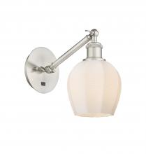 Innovations Lighting 317-1W-SN-G461-6-LED - Norfolk - 1 Light - 6 inch - Brushed Satin Nickel - Adjustable Sconce