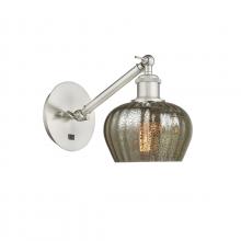 Innovations Lighting 317-1W-SN-G96 - Fenton - 1 Light - 7 inch - Brushed Satin Nickel - Adjustable Sconce