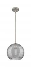 Innovations Lighting 434-1S-SN-G1213-8SM - Crown Point - 1 Light - 8 inch - Satin Nickel - Pendant