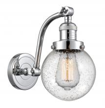 Innovations Lighting 515-1W-PC-G204-6-LED - Beacon - 1 Light - 6 inch - Polished Chrome - Adjustable Sconce