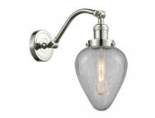 Innovations Lighting 515-1W-PN-G165-LED - Geneseo - 1 Light - 7 inch - Polished Nickel - Adjustable Sconce