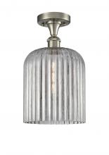 Innovations Lighting 516-1C-SN-G559-8SM - Bridal Veil - 1 Light - 5 inch - Brushed Satin Nickel - Semi-Flush Mount