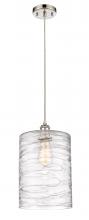 Innovations Lighting 516-1P-PN-G1113-L-LED - Cobbleskill - 1 Light - 9 inch - Polished Nickel - Cord hung - Mini Pendant