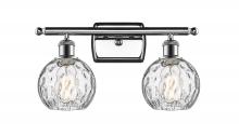 Innovations Lighting 516-2W-PC-G1215-6-LED - Athens Water Glass - 2 Light - 16 inch - Polished Chrome - Bath Vanity Light