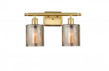 Innovations Lighting 516-2W-SG-G116-LED - Cobbleskill - 2 Light - 15 inch - Satin Gold - Bath Vanity Light