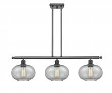 Innovations Lighting 516-3I-BK-G247-LED - Gorham - 3 Light - 36 inch - Matte Black - Cord hung - Island Light