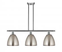 Innovations Lighting 516-3I-SN-MBD-9-SN-LED - Bristol - 3 Light - 36 inch - Brushed Satin Nickel - Cord hung - Island Light
