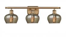 Innovations Lighting 516-3W-BB-G96 - Fenton - 3 Light - 27 inch - Brushed Brass - Bath Vanity Light
