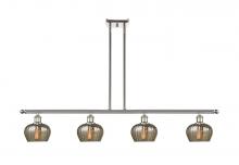 Innovations Lighting 516-4I-PN-G96-LED - Fenton - 4 Light - 48 inch - Polished Nickel - Cord hung - Island Light