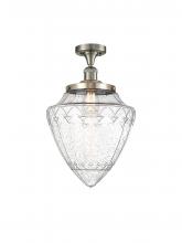 Innovations Lighting 517-1CH-SN-G664-12-LED - Bullet - 1 Light - 12 inch - Brushed Satin Nickel - Semi-Flush Mount