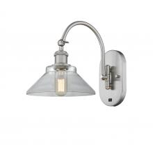 Innovations Lighting 518-1W-SN-G132-LED - Orwell - 1 Light - 8 inch - Brushed Satin Nickel - Adjustable Swing Arm