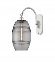 Innovations Lighting 518-1W-WPC-G557-8SM - Vaz - 1 Light - 8 inch - White Polished Chrome - Adjustable Swing Arm