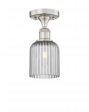 Innovations Lighting 616-1F-SN-G559-5SM - Bridal Veil - 1 Light - 5 inch - Brushed Satin Nickel - Semi-Flush Mount