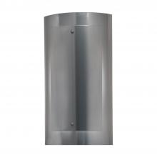 UltraLights Lighting 9317-CH-02 - Luz Azul 9317 Exterior Sconce