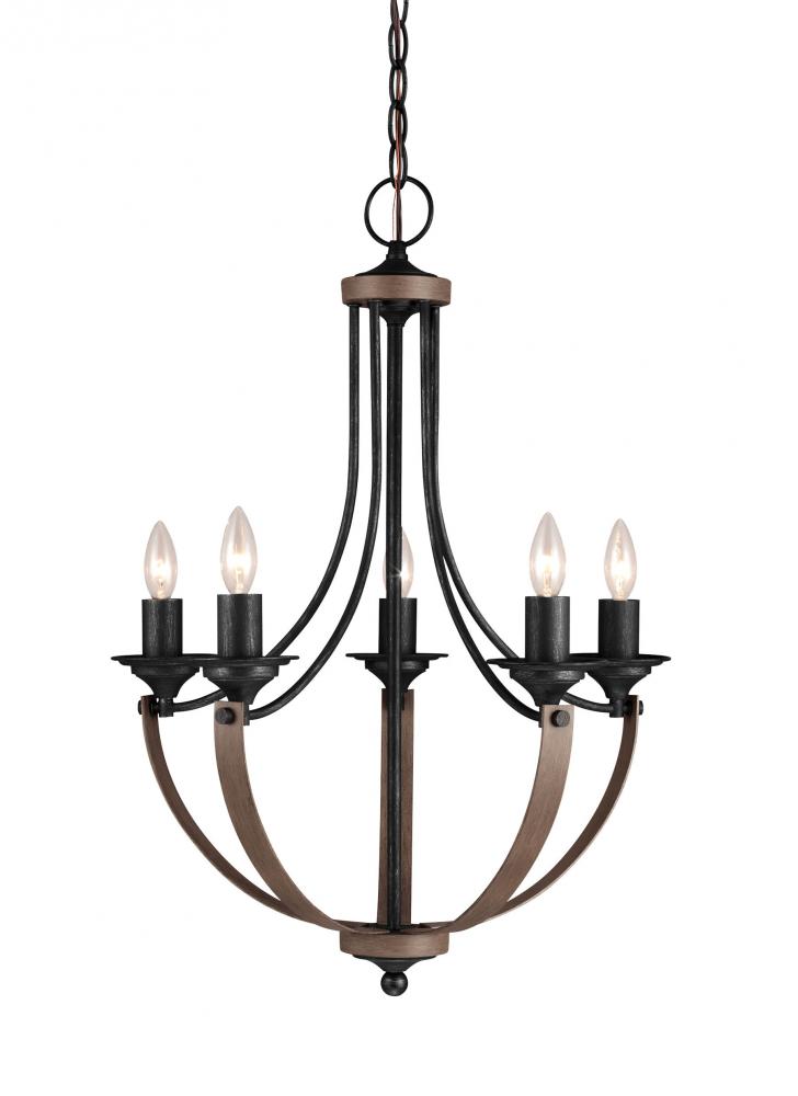 Corbeille Five Light Chandelier
