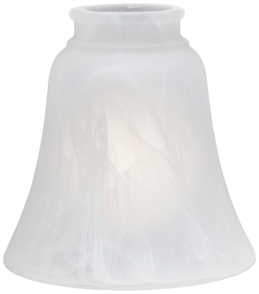 ETCHED MARBLE GLASS SHADE