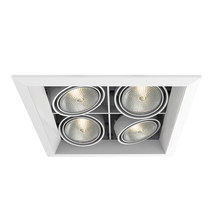 Eurofase TE164B-22 - MULT,PAR20,TRM,4LT,SQ,WHT/WHT