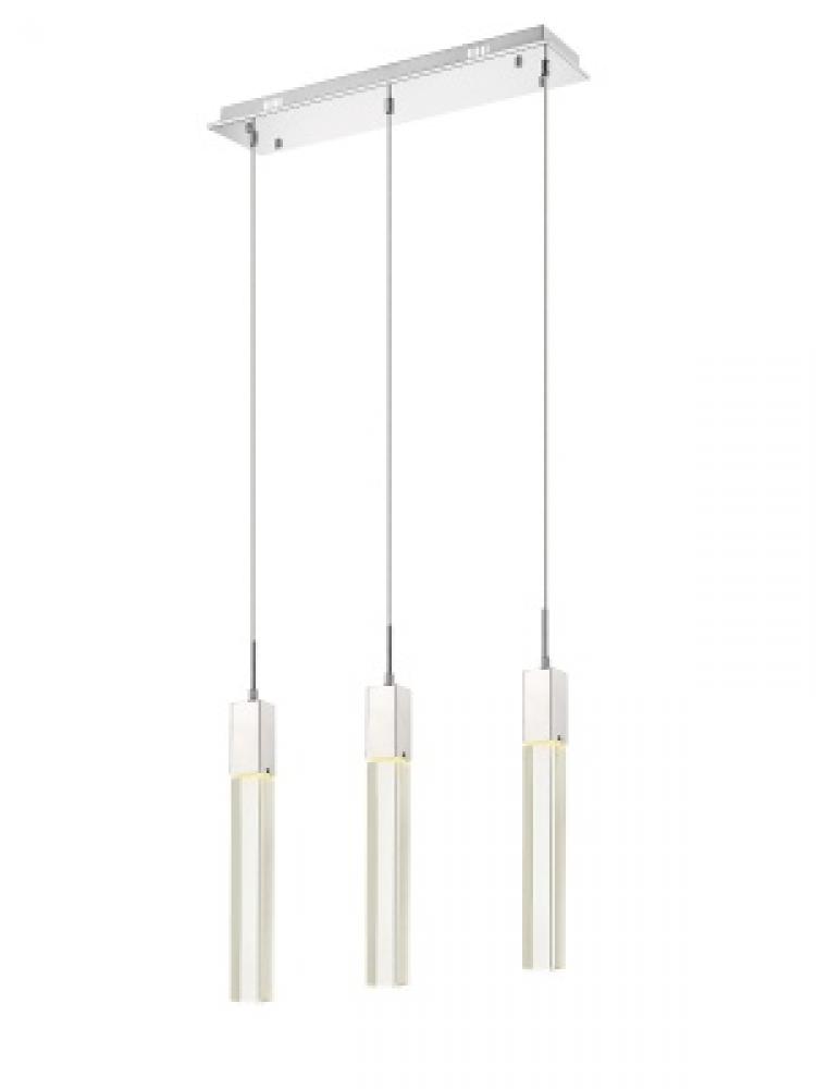 The Original Glacier Collection 3 Light Clear Crystal Multi Port Pendant