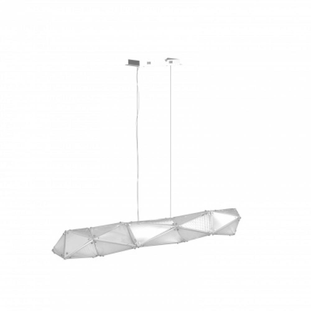 Seoul Etched Acrylic Linear Pendant