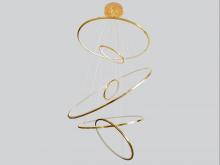 Avenue Lighting HF4446-PB - Aria 6 Ring Multi Port Pendant