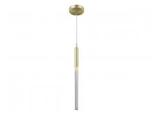 Avenue Lighting HF2020-BOA-BB - Main Street Collection 1 Light Studded Glass Pendant