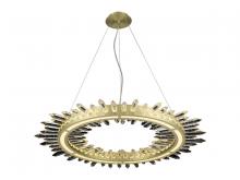 Avenue Lighting HF3034-BB - Aspen Collection Bubbled Crystal Pendants