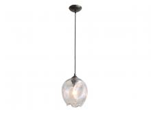 Avenue Lighting HF8142-DBZ-CL - Sonoma Ave. 1 Light Clear Globe Pendant