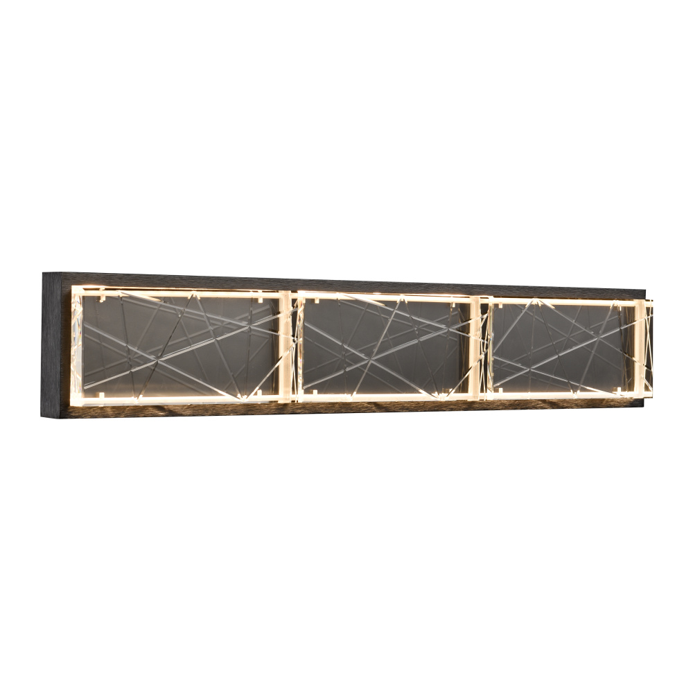 Lucus 27" Crystal Wall Sconce