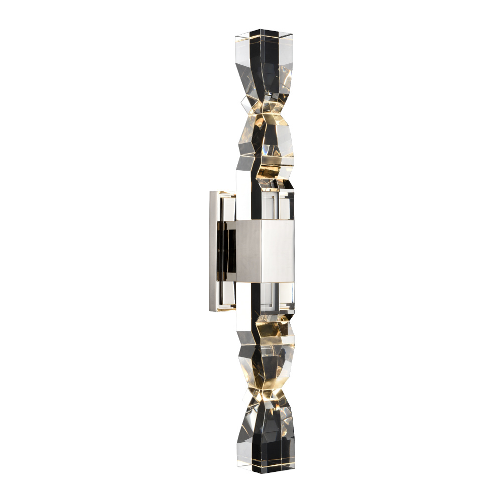 Mamadim 3" Crystal Duo Wall Sconce