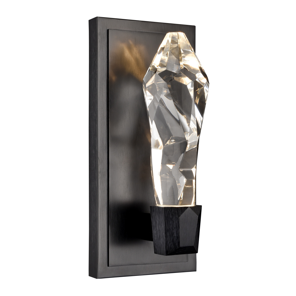 Angelus Vertical Crystal Wall Sconce
